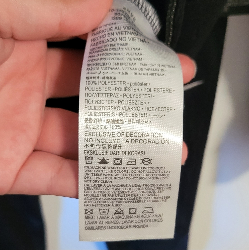 Nike Kids Black Jacket and Pants Set - Picture 4 of 5